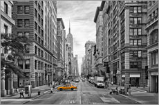 Cuadro de plexi-alu  NEW YORK CITY 5th Avenue - Melanie Viola