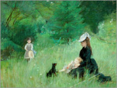 Cuadro de plexi-alu  Dans un parc - Berthe Morisot