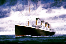 Vinilo para la pared  RMS Titanic - Francis Mastrangelo
