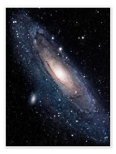Póster Galaxia de Andrómeda, M31