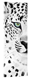 Cuadro de metacrilato  The leopard - panorama - Annett Tropschug