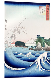 Cuadro de metacrilato  La ola - Utagawa Hiroshige