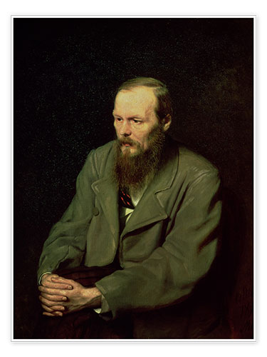 Póster Fyodor Dostoyevsky