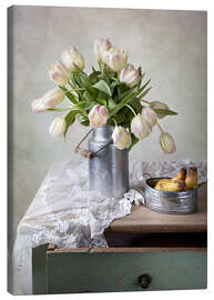 Lienzo  Still life with tulips - Nailia Schwarz