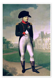 Póster  Napoleon Bonaparte - François Pascal Simon Gerard