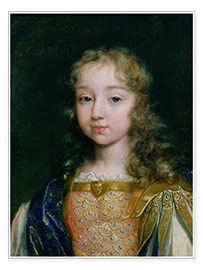 Póster Luis XIV de niño