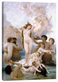 Lienzo  El nacimiento de Venus - William Adolphe Bouguereau