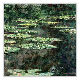 Póster  Lily Pond, 1904 - Claude Monet