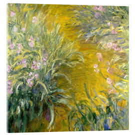 Cuadro de metacrilato  Iris - Claude Monet