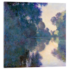 Cuadro de metacrilato  Mañana en el Sena - Claude Monet