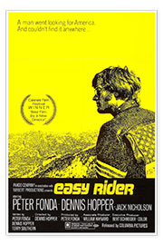 Póster Easy Rider, 1969 (inglés)