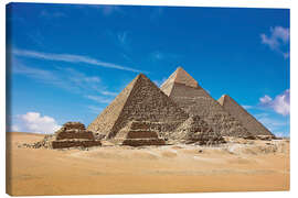Lienzo  Pirámides de Giza - Miva Stock