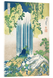 Cuadro de metacrilato  La cascada de Yoro en la provincia de Mino - Katsushika Hokusai