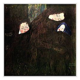 Póster  Madre con niño - Gustav Klimt