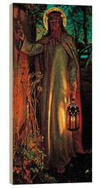 Cuadro de madera  La luz del mundo - William Holman Hunt