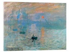 Cuadro de metacrilato  Amanecer - Claude Monet