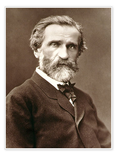 Póster Giuseppe Verdi