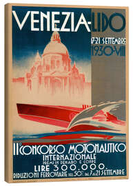 Lienzo  Venezia Lido 1930 - Vintage Travel Collection