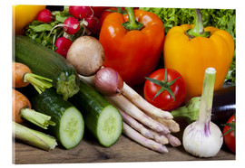 Cuadro de metacrilato  Healthy Vegetables - Thomas Klee