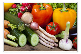 Póster  Healthy Vegetables - Thomas Klee