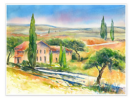 Póster Provence
