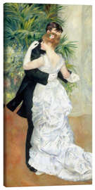 Lienzo  El baile en la ciudad - Pierre-Auguste Renoir