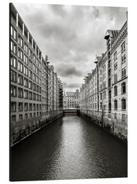 Cuadro de aluminio  Canal en Hamburgo - Daniel Heine