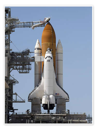 Póster Space Shuttle Endeavour