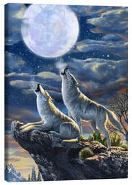 Lienzo  Midnight Wolves - Adrian Chesterman