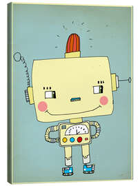 Lienzo  Robbie robot in love - Little Miss Arty