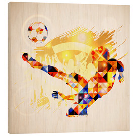 Cuadro de madera  Idea de fútbol - TAlex