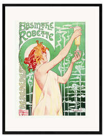 Impresión de arte enmarcada  Absinthe Robette - Henri Privat-Livemont