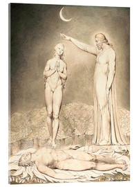 Cuadro de metacrilato  La creación de Eva - William Blake