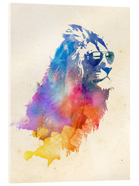 Cuadro de metacrilato  León colorido - Robert Farkas