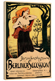 Cuadro de madera  Poster Berlin Secession - Ludwig von Hofmann