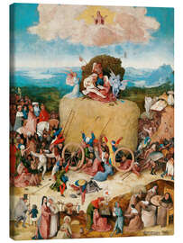 Lienzo  El carro de heno - Hieronymus Bosch