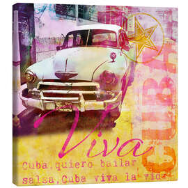 Lienzo  Viva Cuba - Andrea Haase