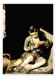 Póster Young Beggar