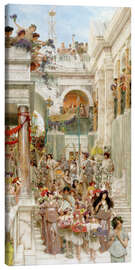 Lienzo  Primavera - Lawrence Alma-Tadema