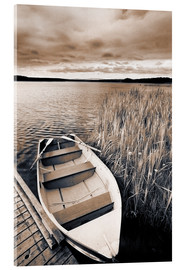 Cuadro de metacrilato  Barco en el lago Burntstick - Darwin Wiggett