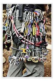 Póster  Equipo de escalada en Adirondacks - Roderick Chen