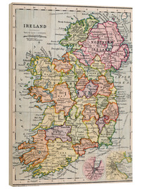 Cuadro de madera  Irish Free State And Northern Ireland - Ken Welsh