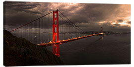 Lienzo  Golden Gate mystical brown - Michael Rucker