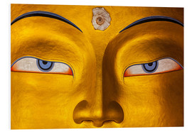 Cuadro de PVC  Eyes of Maitreya Buddha face