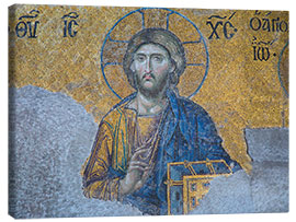 Lienzo  Jesus Christ mosaic