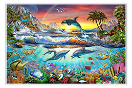 Póster  Paradise Cove - Adrian Chesterman