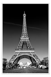 Póster La torre Eiffel, París