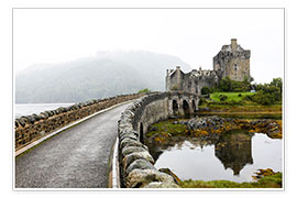 Póster  Eilean Donan, castillo en Escocia