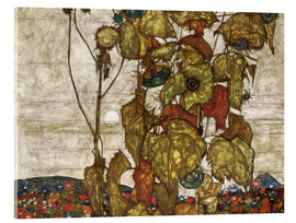 Cuadro de metacrilato  autumn sun - Egon Schiele
