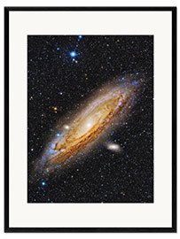 Impresión de arte enmarcada  M31, Galaxia de Andrómeda - Roberto Colombari